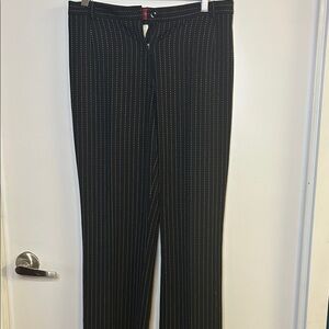Olsen Europe Pinstripe Stretch Pants | US 8